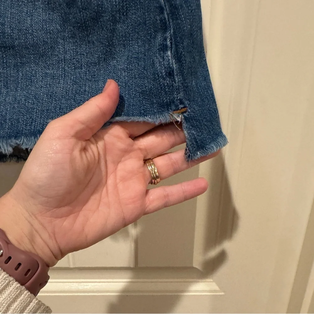 One Teaspoon Vanguard Denim Skirt Sz 22